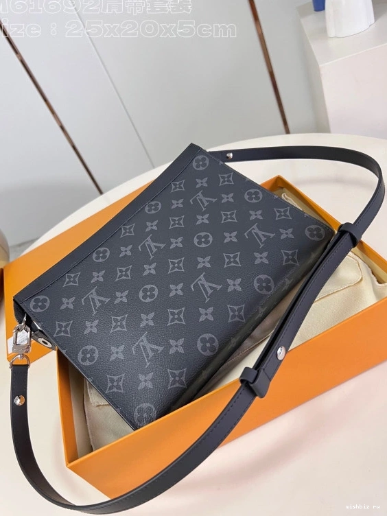 WIS Monogram VUITTON LOUIS Toiletry Pouch-25*20*5.5CM 0228